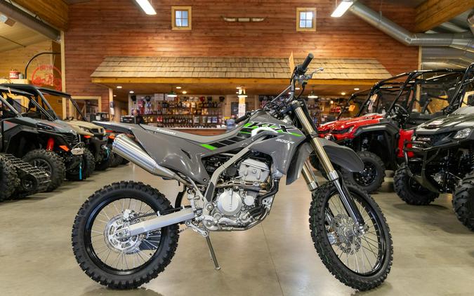 2025 Kawasaki KLX® 300R - BATTLE GRAY