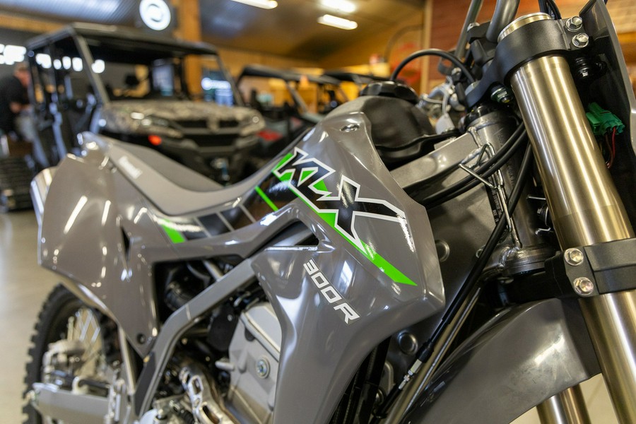 2025 Kawasaki KLX® 300R - BATTLE GRAY