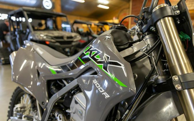 2025 Kawasaki KLX® 300R - BATTLE GRAY