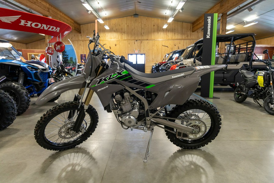 2025 Kawasaki KLX® 300R - BATTLE GRAY