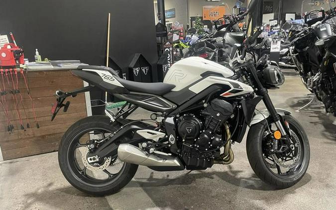 2025 Triumph Street Triple 765 R Pure White