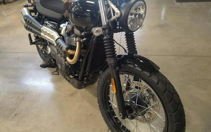 2024 Triumph SCRAMBLER 900 PHANTOM ORANGE/SILVER ORANGE