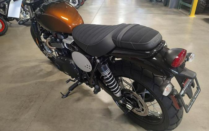 2024 Triumph SCRAMBLER 900 PHANTOM ORANGE/SILVER ORANGE