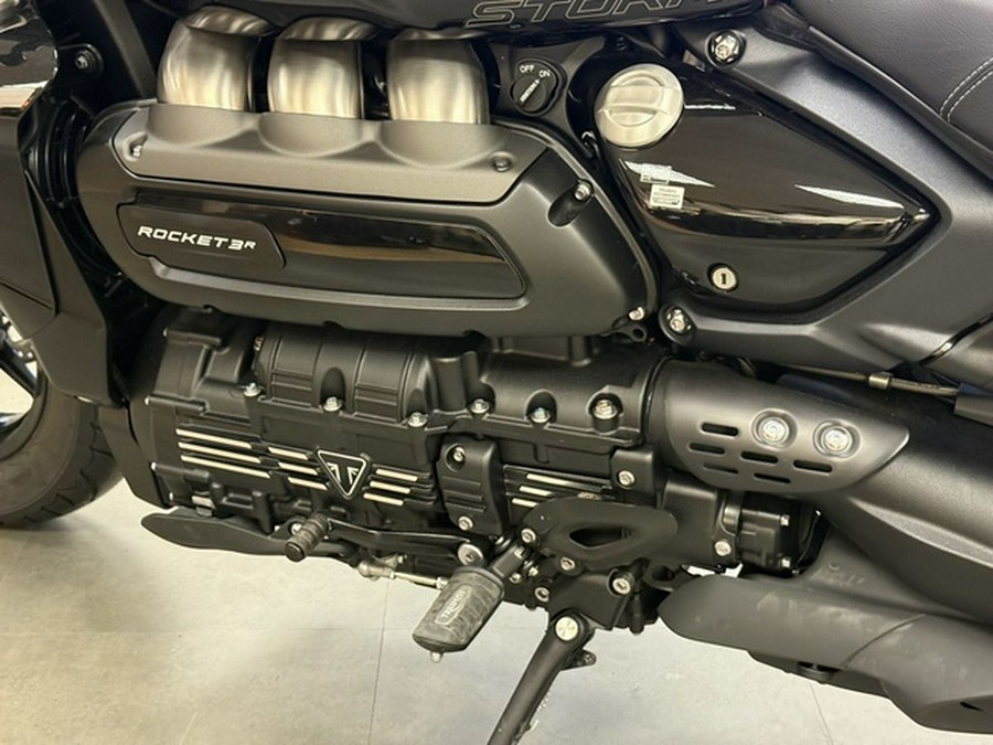 2025 Triumph Rocket 3 Storm R Carnival RedSapphire Black