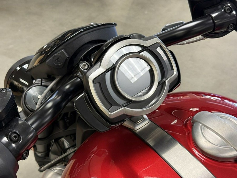 2025 Triumph Rocket 3 Storm R Carnival RedSapphire Black