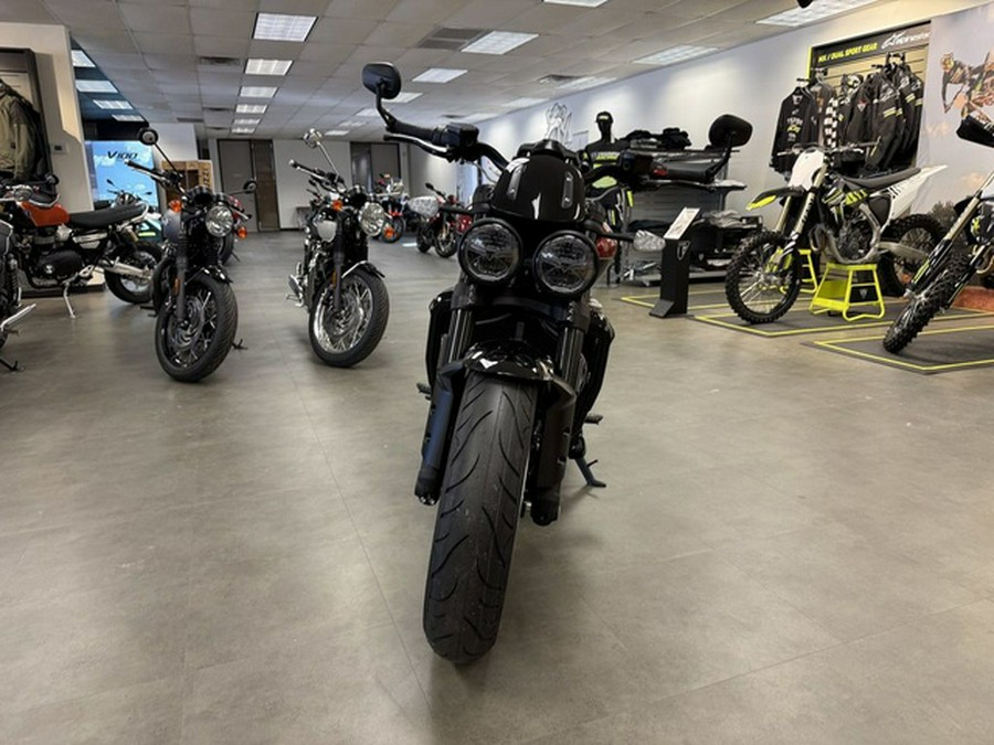 2025 Triumph Rocket 3 Storm R Carnival RedSapphire Black