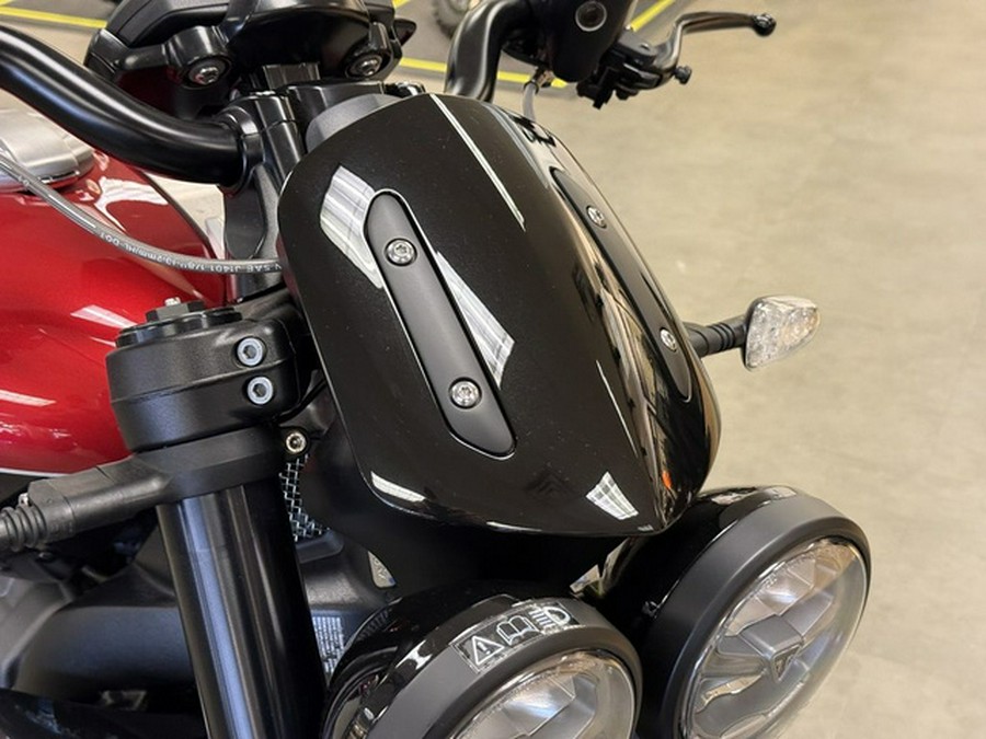 2025 Triumph Rocket 3 Storm R Carnival RedSapphire Black
