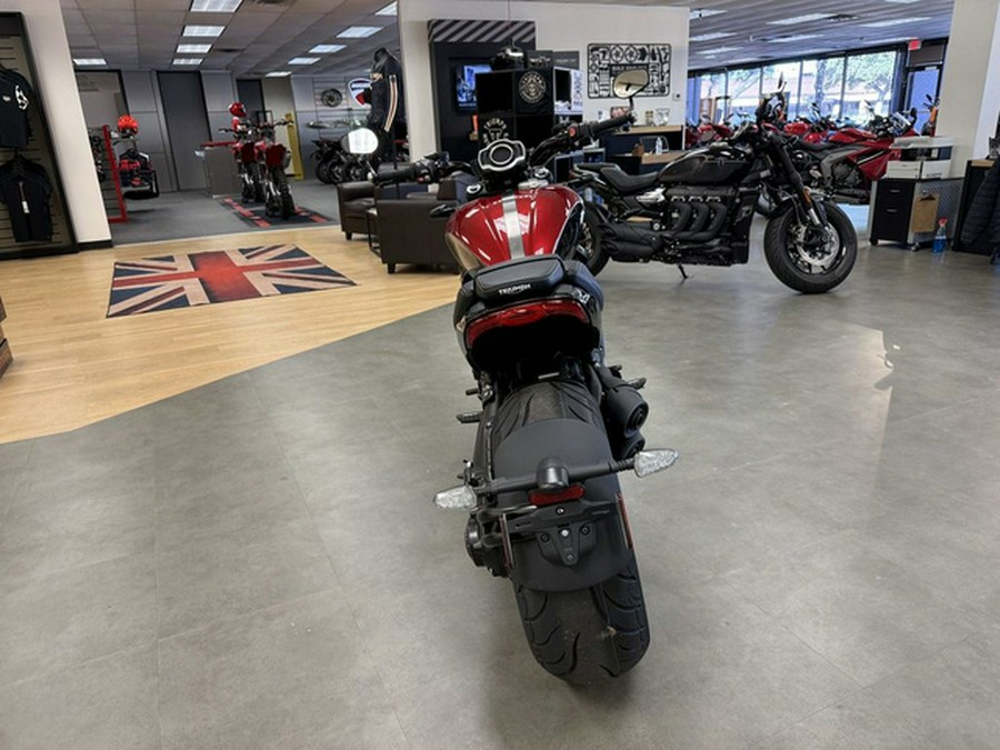 2025 Triumph Rocket 3 Storm R Carnival RedSapphire Black