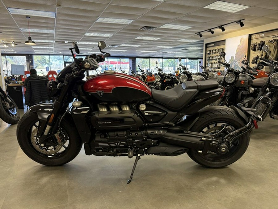 2025 Triumph Rocket 3 Storm R Carnival RedSapphire Black