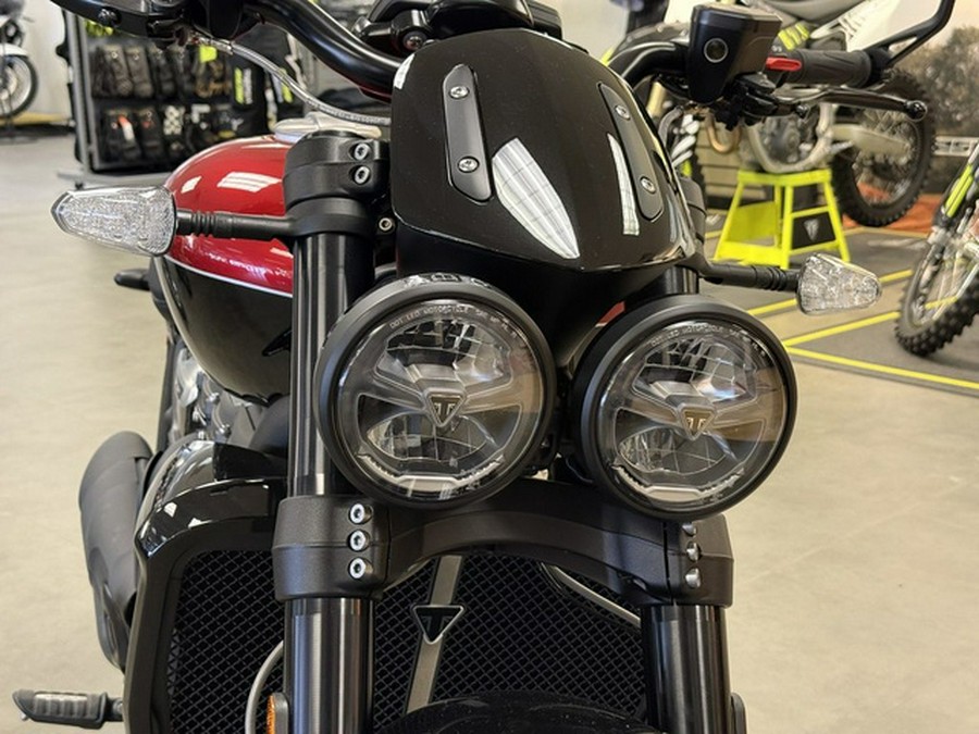 2025 Triumph Rocket 3 Storm R Carnival RedSapphire Black