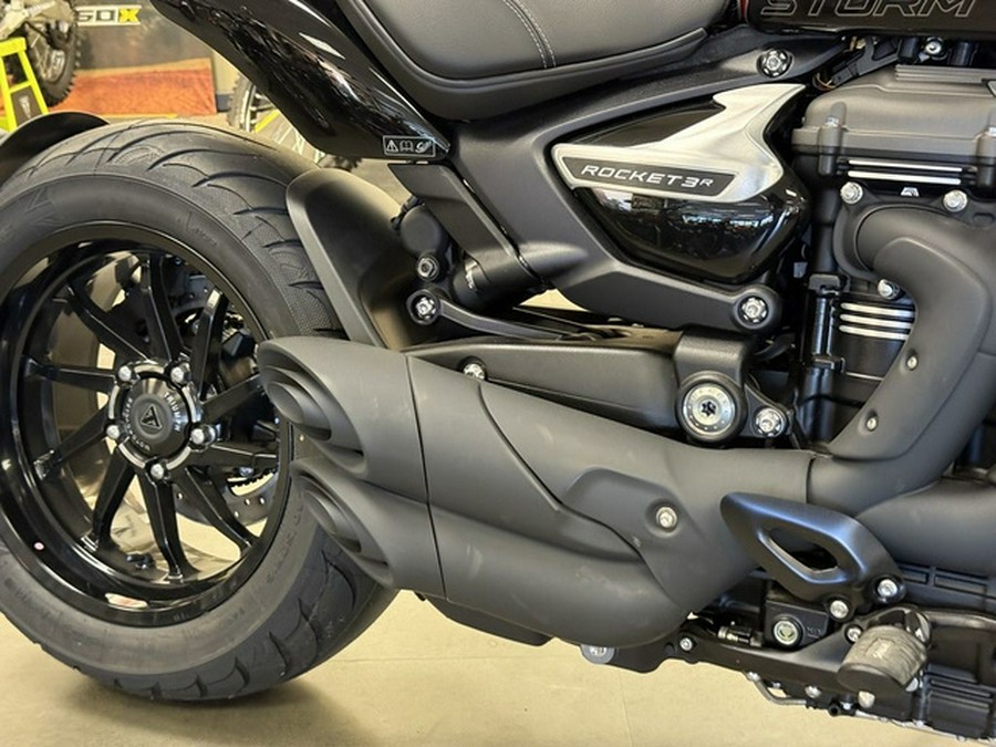 2025 Triumph Rocket 3 Storm R Carnival RedSapphire Black