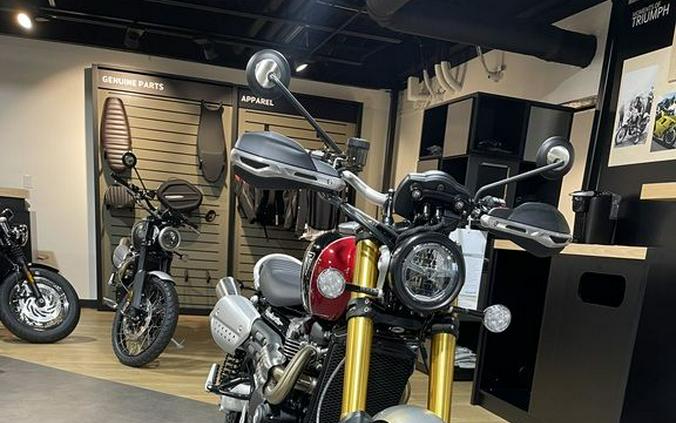 2023 Triumph Scrambler 1200 XE Carnival Red / Jet Black