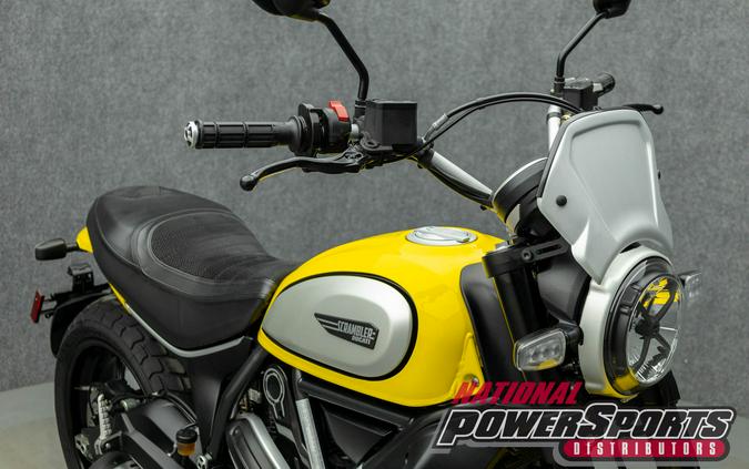 2022 DUCATI SCRAMBLER ICON 800 W/ABS