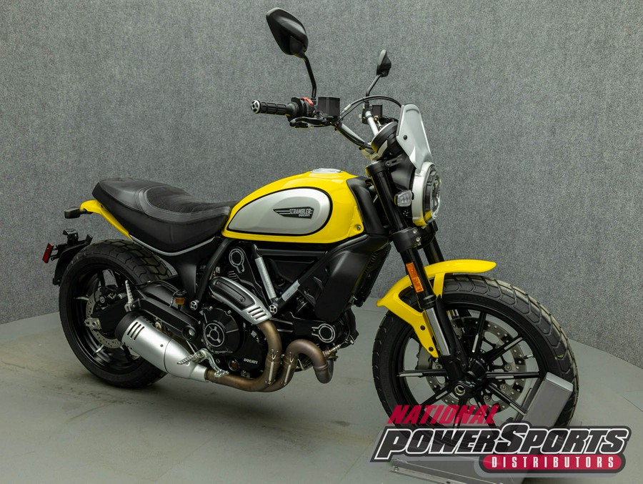 2022 DUCATI SCRAMBLER ICON 800 W/ABS