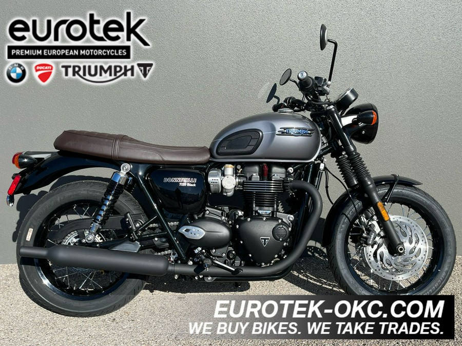 2024 Triumph Bonneville T120 Black Graphite/Matt Graphite