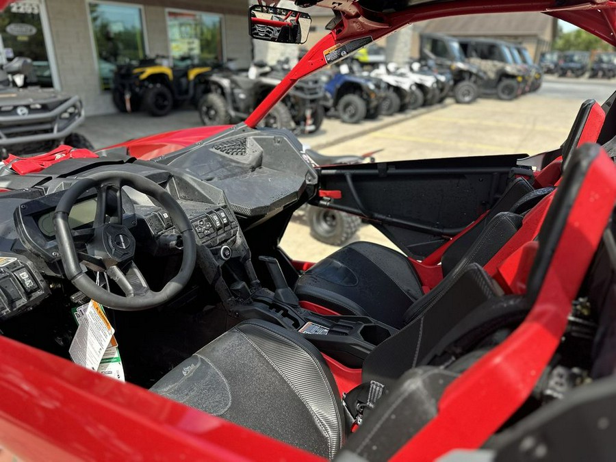 2025 Can-Am® Maverick X3 X rs Turbo RR Fiery Red & Hyper Silver