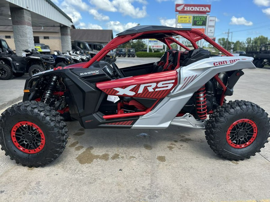 2025 Can-Am® Maverick X3 X rs Turbo RR Fiery Red & Hyper Silver