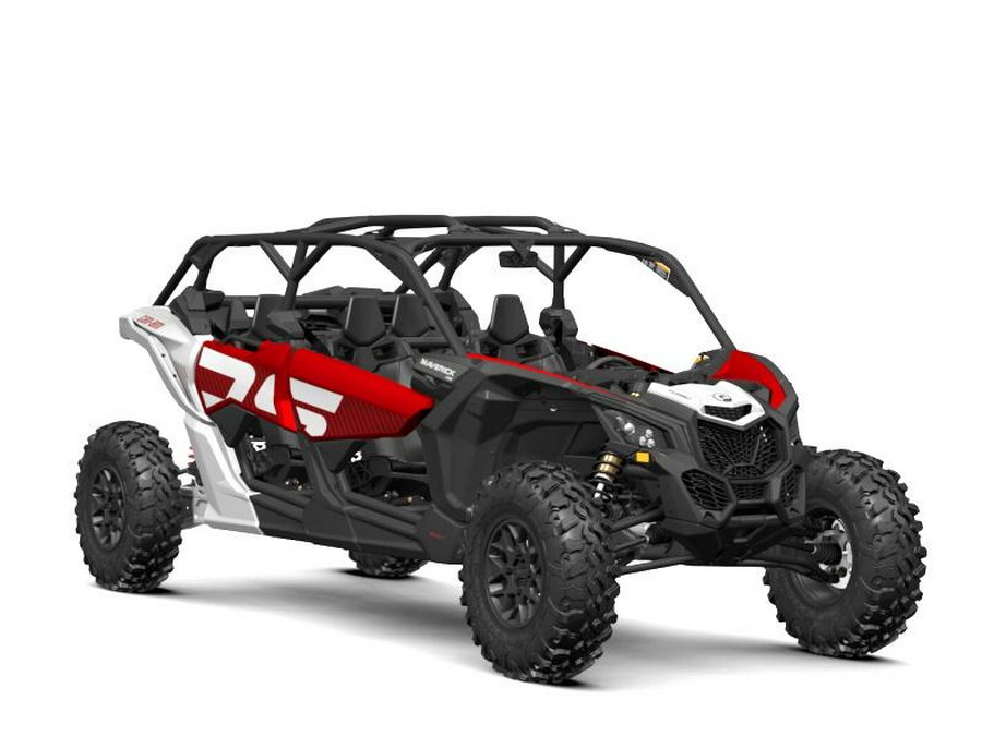 2024 Can-Am® Maverick X3 MAX DS Turbo Fiery Red & Hyper Silver
