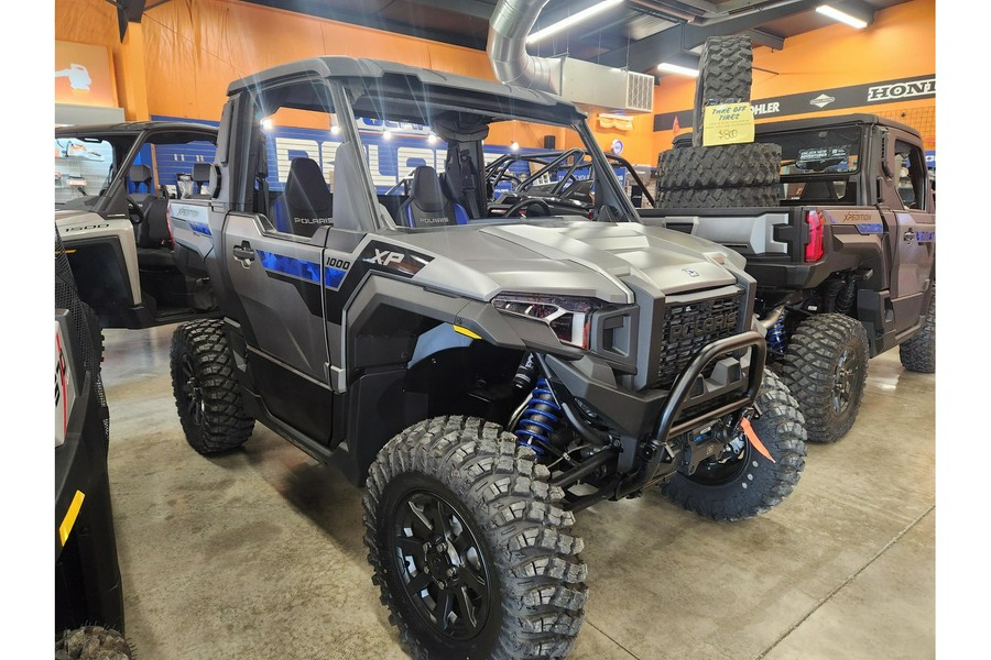 2024 Polaris Industries Xpedition XP 1000 Ultimate Matte Heavy Metal