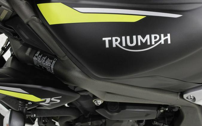 2022 Triumph Street Triple RS Matte Jet Black RS