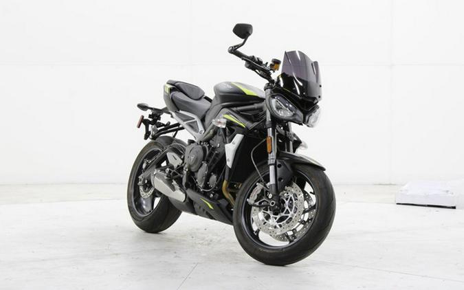 2022 Triumph Street Triple RS Matte Jet Black RS