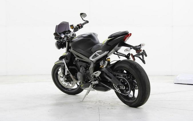2022 Triumph Street Triple RS Matte Jet Black RS
