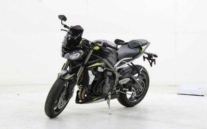 2022 Triumph Street Triple RS Matte Jet Black RS