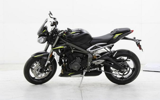 2022 Triumph Street Triple RS Matte Jet Black RS