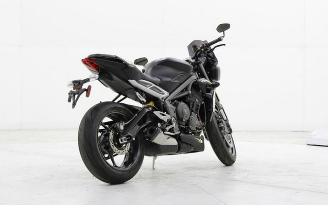 2022 Triumph Street Triple RS Matte Jet Black RS