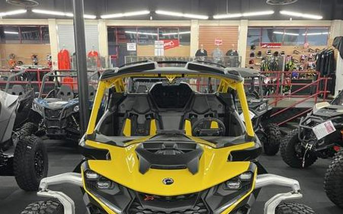 2024 Can-Am® Maverick R X RS with Smart-Shox Carbon Black & Neo Yellow