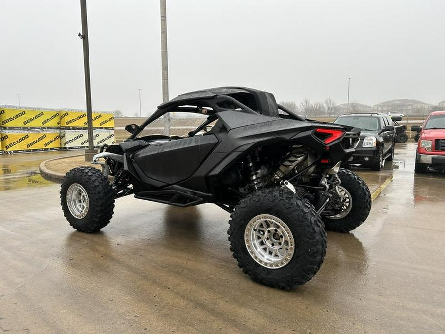 2024 Can-Am® Maverick R X RS with Smart-Shox Triple Black