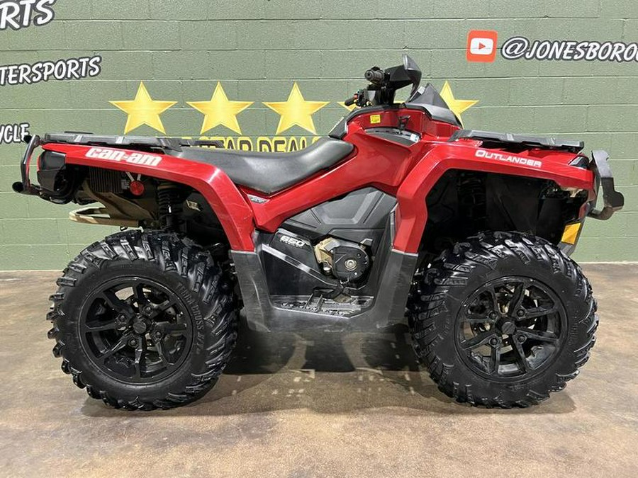 2018 Can-Am® Outlander™ XT™ 650 Intense Red