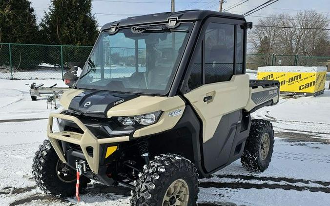 2025 Can-Am® Defender Limited HD10 Desert Tan & Stealth Black