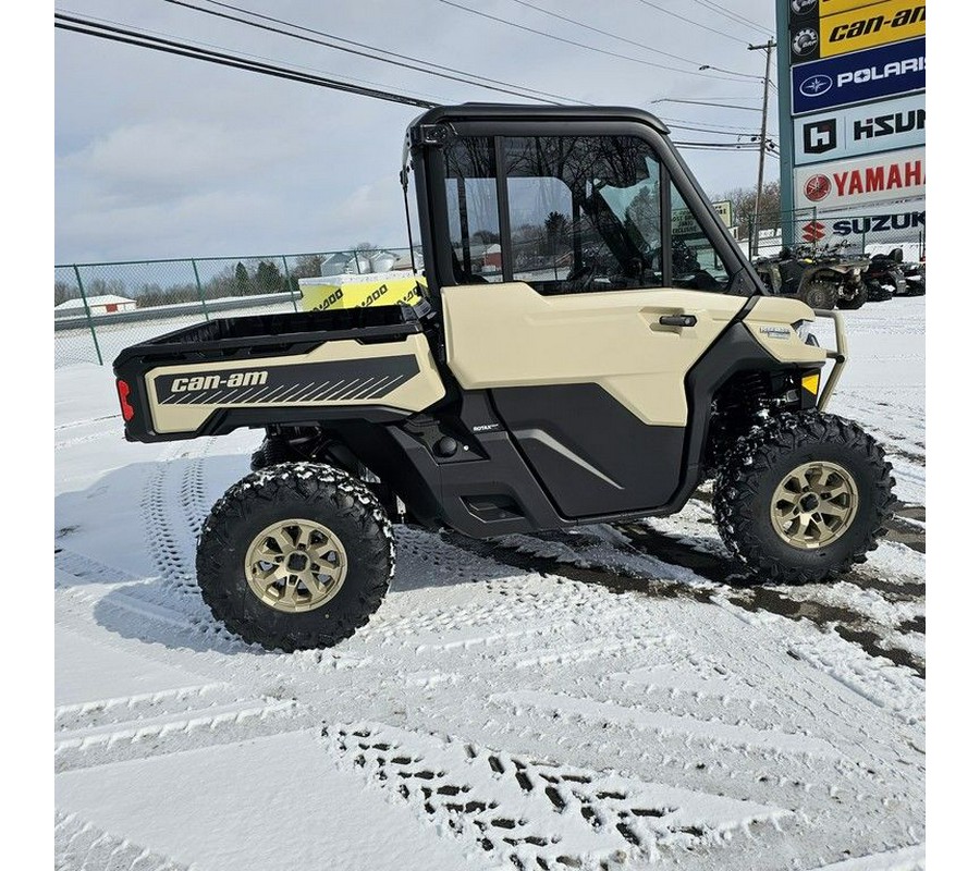 2025 Can-Am® Defender Limited HD10 Desert Tan & Stealth Black