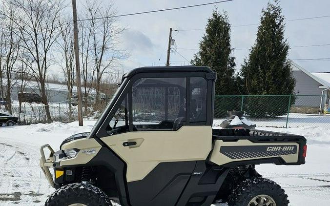 2025 Can-Am® Defender Limited HD10 Desert Tan & Stealth Black