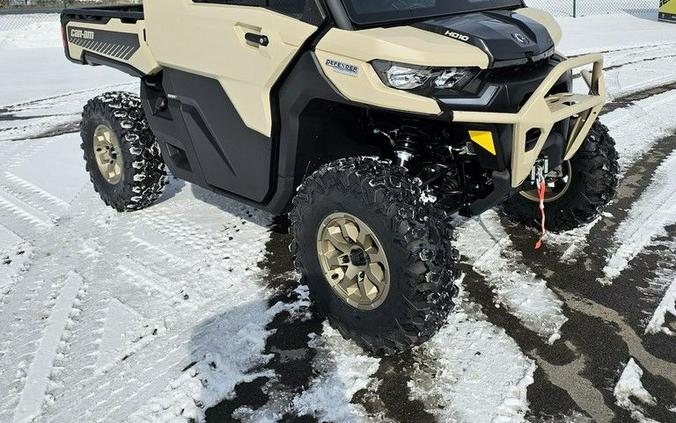 2025 Can-Am® Defender Limited HD10 Desert Tan & Stealth Black