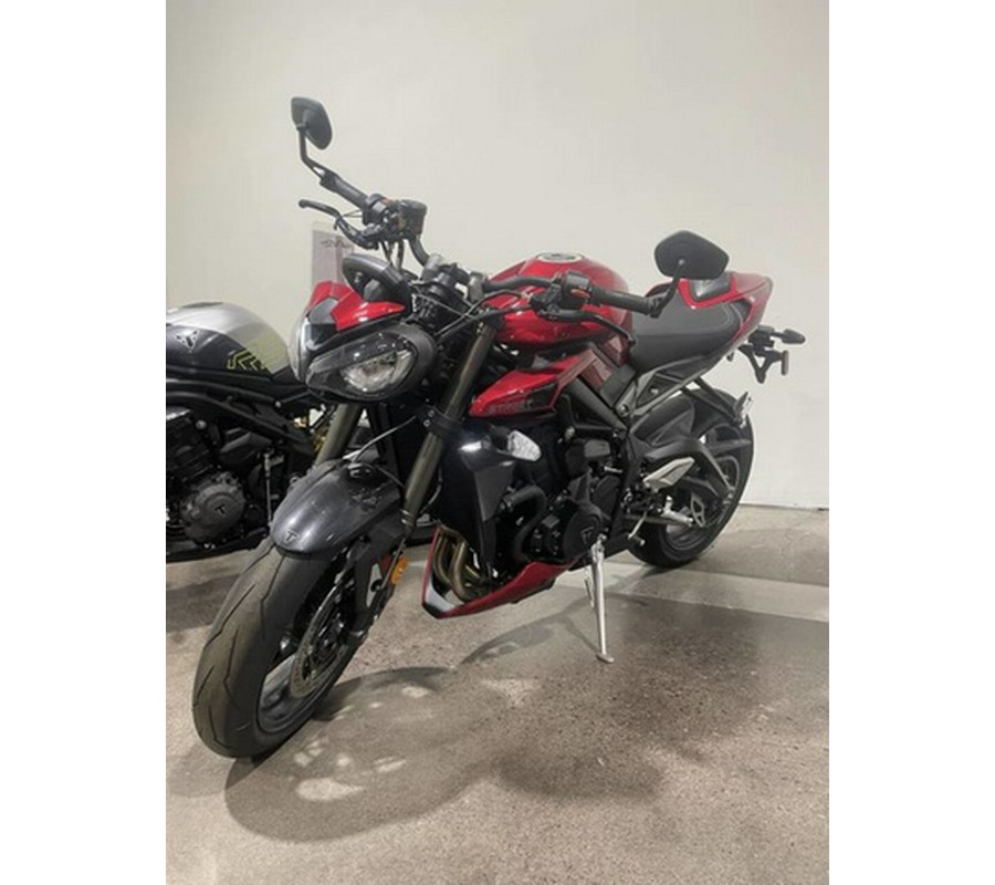 2025 Triumph Street Triple 765 RS Carnival Red