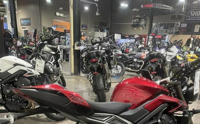 2025 Triumph Street Triple 765 RS Carnival Red