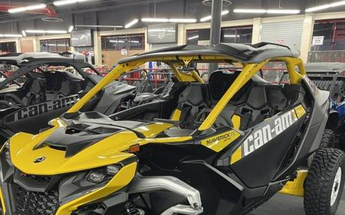 2024 Can-Am® Maverick R X RS with Smart-Shox Carbon Black & Neo Yellow