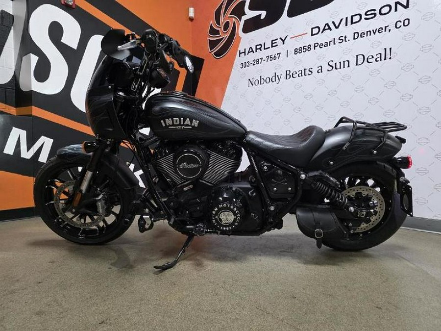 2024 Indian Motorcycle® Sport Chief Black Smoke Custom