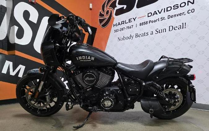 2024 Indian Motorcycle® Sport Chief Black Smoke Custom