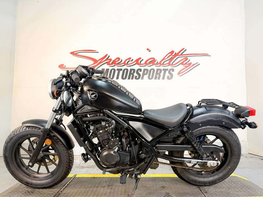 2018 Honda Rebel 500
