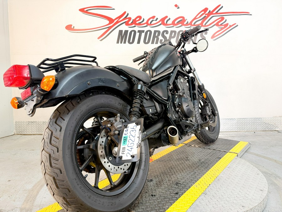 2018 Honda Rebel 500