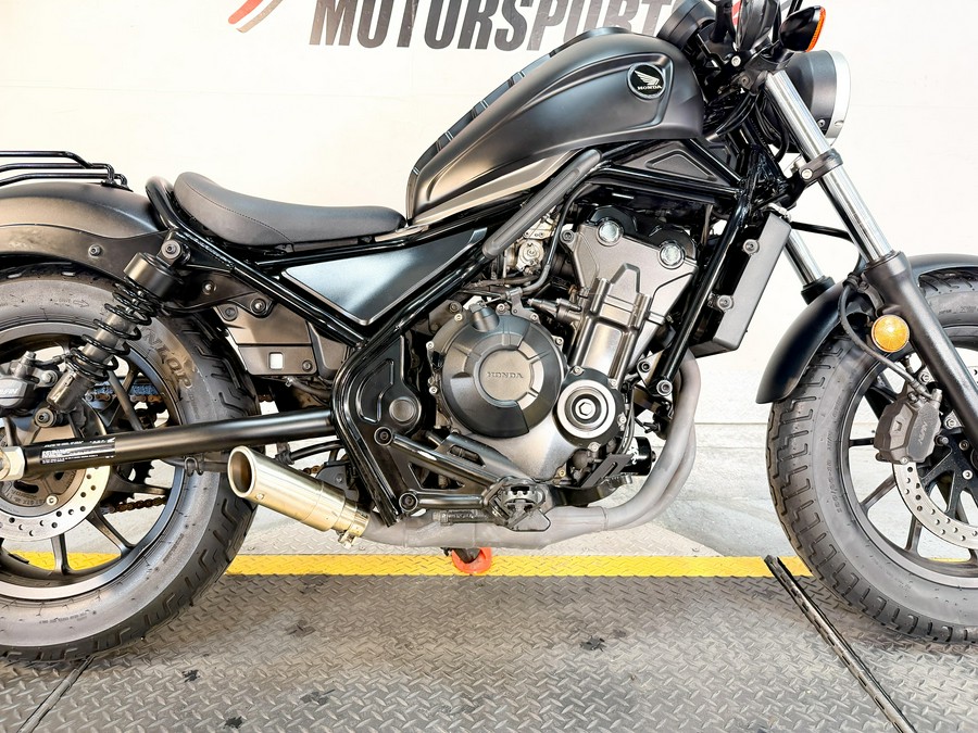 2018 Honda Rebel 500