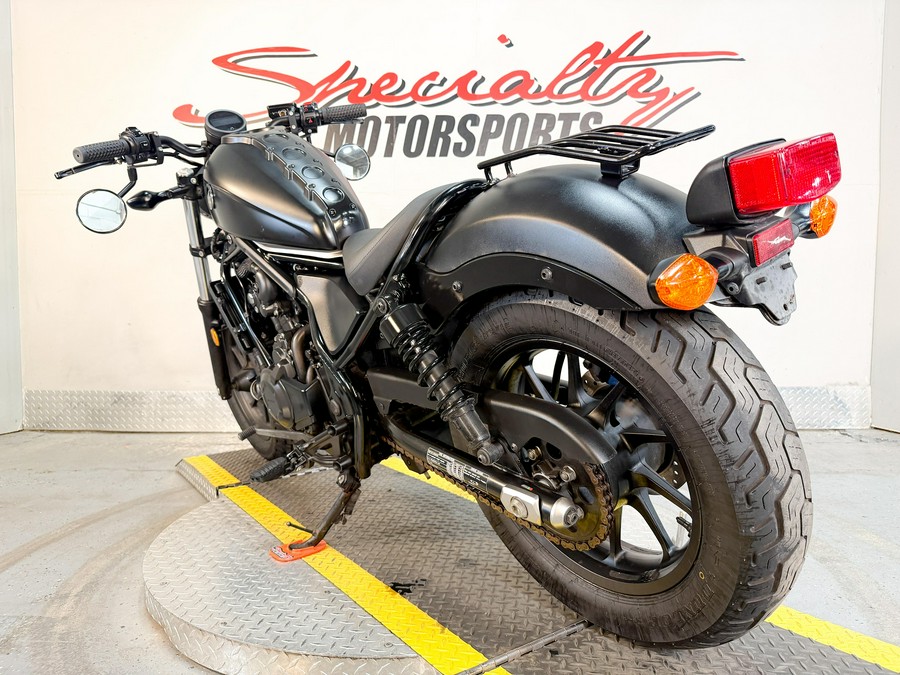 2018 Honda Rebel 500