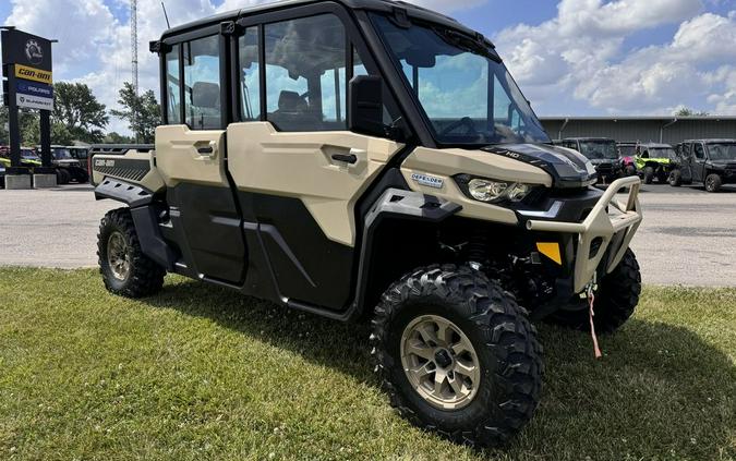 2023 Can-Am® Defender MAX Limited HD10 Desert Tan & Timeless Black