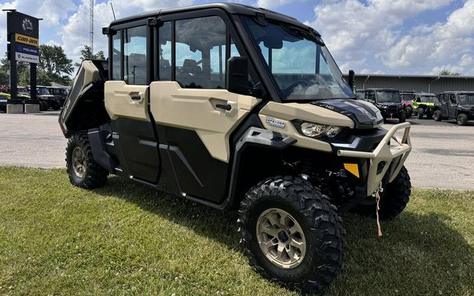 2023 Can-Am® Defender MAX Limited HD10 Desert Tan & Timeless Black