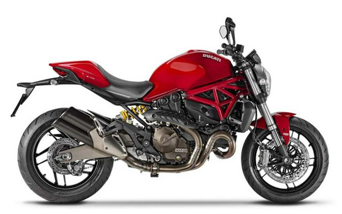2015 Ducati Monster 821 Red