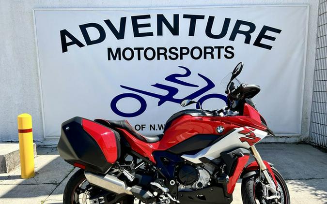 2020 BMW S 1000 XR Racing Red With White Aluminum Metallic