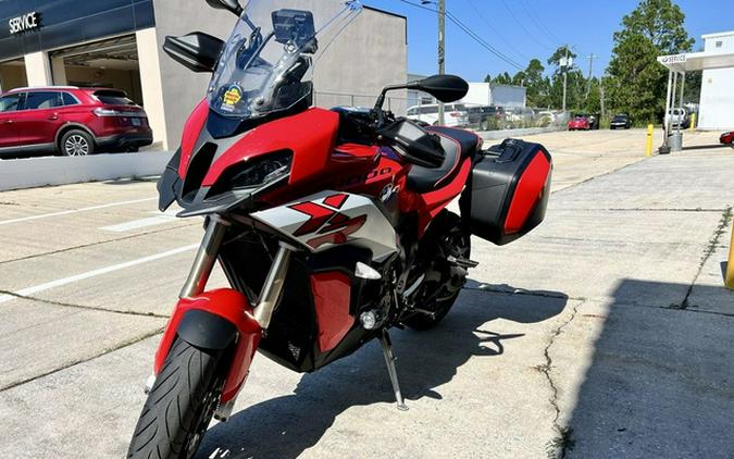 2020 BMW S 1000 XR Racing Red With White Aluminum Metallic